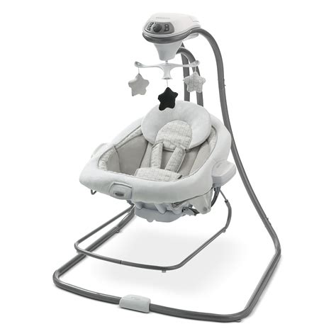 Graco bouncer - Oct 29, 2023 · The versatile Graco® Soothe 'n Sway™ LX Swing with Portable Bouncer, Modern Cottage Collection, is a multi-use swing that offers 2-in-1 features for twice the fun. With soft heathered jersey and waffled knit fabrics, this collection will bring a quiet sophistication to your home. 